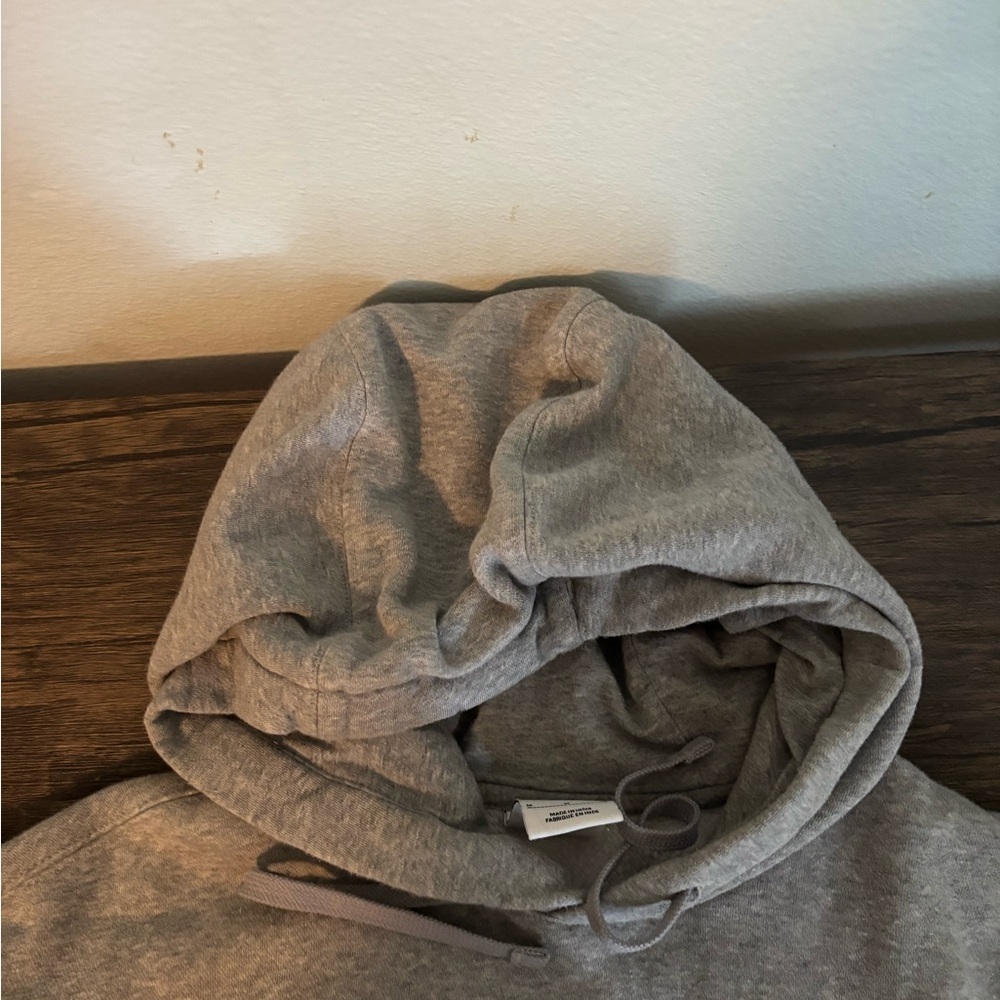 Nike Essential Gray Pullover Hoodie - Picture 4 of 5